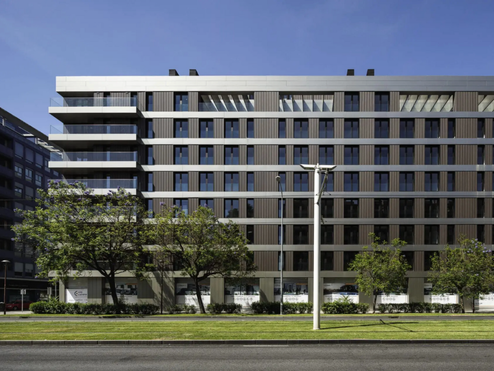 Edificio de viviendas moderno